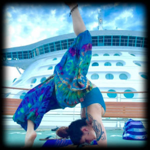 Ariel Bhakti yoga back bend cruise
